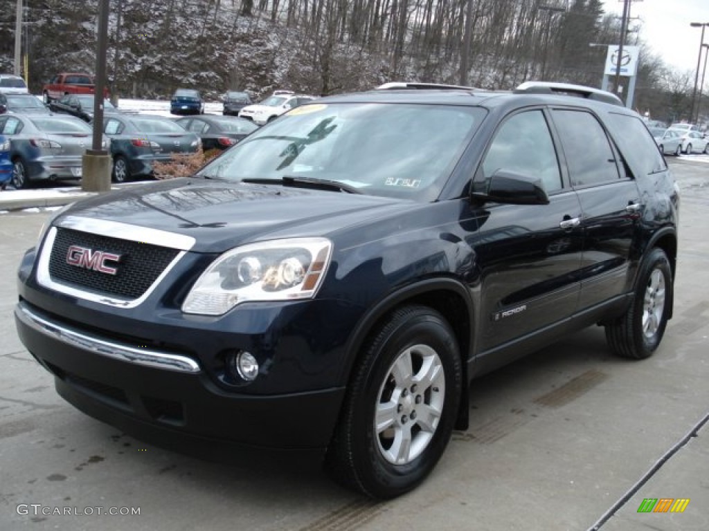 2007 Acadia SLE AWD - Deep Blue Metallic / Ebony photo #4