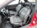 Dark Charcoal 2001 Ford Escort ZX2 Coupe Interior Color