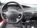 Dark Charcoal 2001 Ford Escort ZX2 Coupe Dashboard
