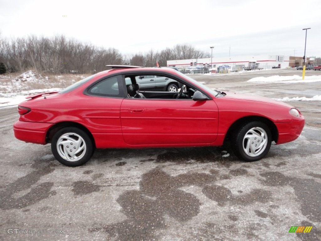 Bright Red 2001 Ford Escort ZX2 Coupe Exterior Photo #59723366