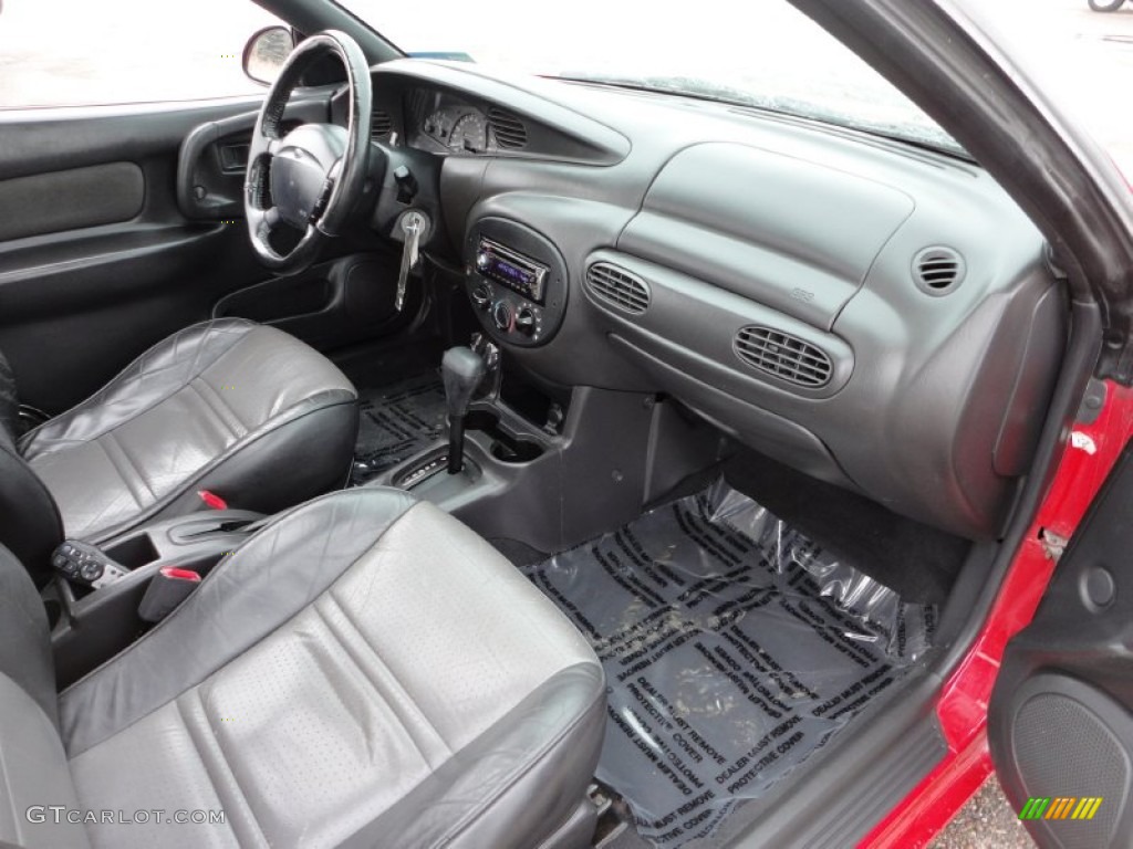 2001 Escort ZX2 Coupe - Bright Red / Dark Charcoal photo #19