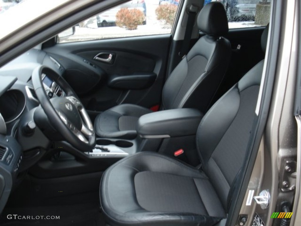 Black Interior 2011 Hyundai Tucson GLS AWD Photo #59723910