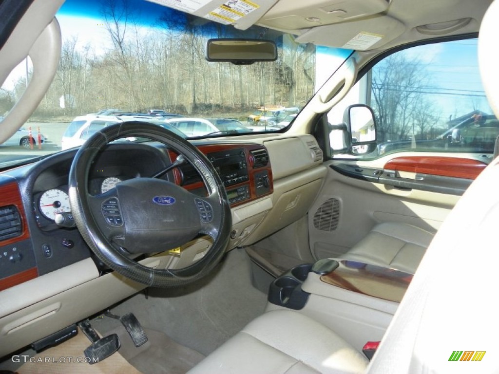 2006 Ford F350 Super Duty Lariat SuperCab 4x4 Dually Tan Dashboard Photo #59724129
