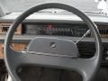 Slate Gray 1990 Buick LeSabre Custom Sedan Steering Wheel