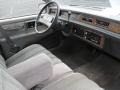 Slate Gray 1990 Buick LeSabre Custom Sedan Dashboard