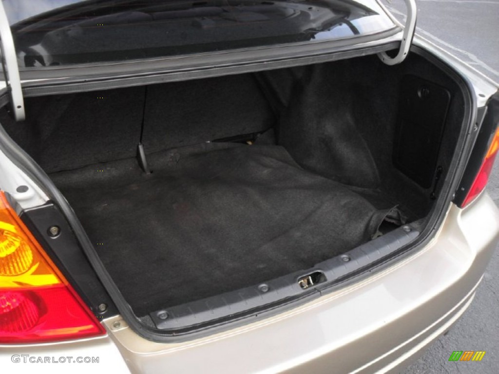 2004 Aerio LX Sedan - Cool Beige Metallic / Black photo #17