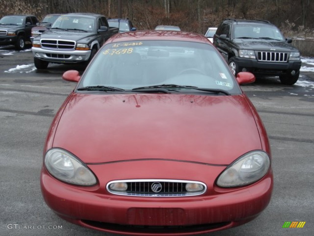 1998 Sable LS Sedan - Toreador Red Metallic / Medium Graphite photo #2