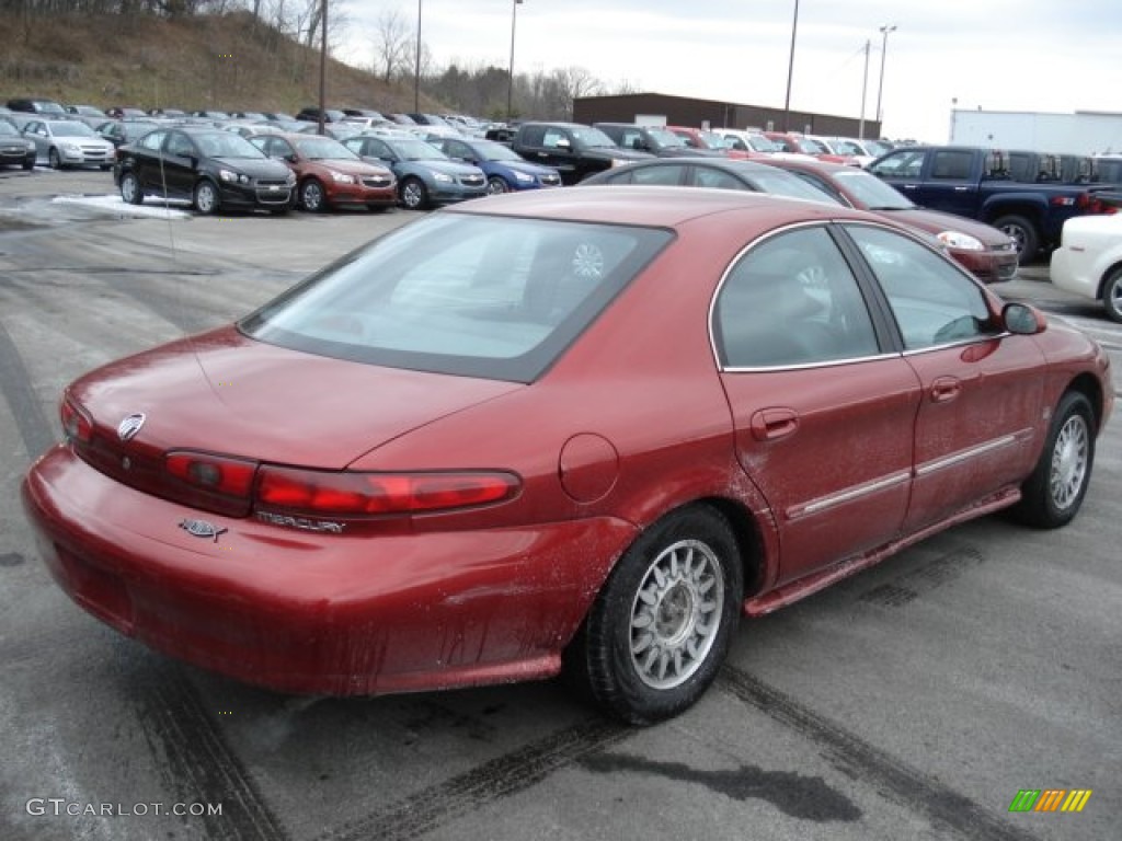 1998 Sable LS Sedan - Toreador Red Metallic / Medium Graphite photo #4