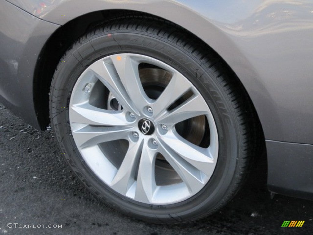 2012 Genesis Coupe 2.0T Premium - Nordschleife Gray / Black Cloth photo #3