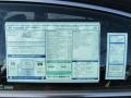  2012 Genesis 3.8 Sedan Window Sticker
