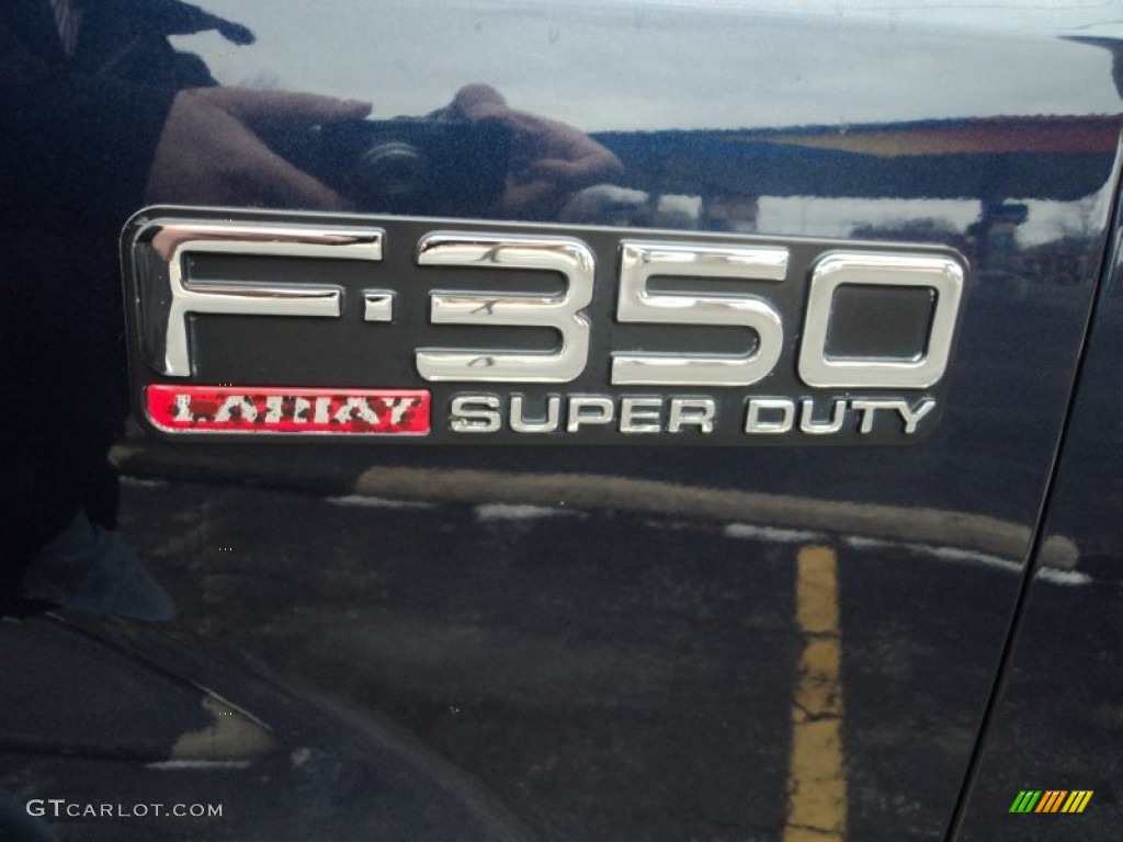 2002 Ford F350 Super Duty Lariat SuperCab 4x4 Marks and Logos Photo #59725677