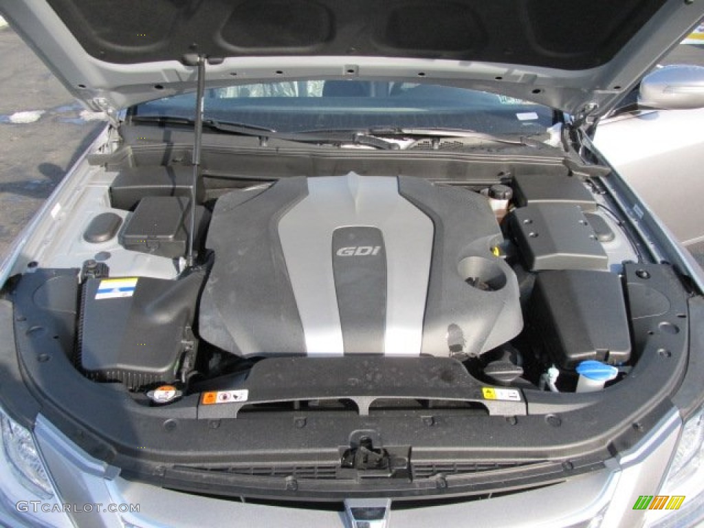 2012 Genesis 3.8 Sedan - Titanium Gray Metallic / Jet Black photo #12