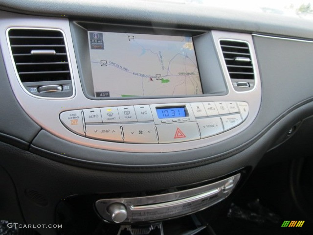 2012 Hyundai Genesis 3.8 Sedan Navigation Photos