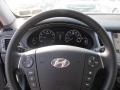 Jet Black 2012 Hyundai Genesis 3.8 Sedan Steering Wheel