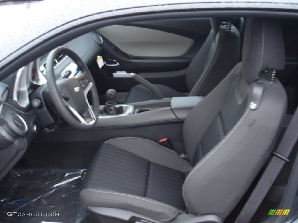 Black Interior 2012 Chevrolet Camaro LS Coupe Photo #59726451