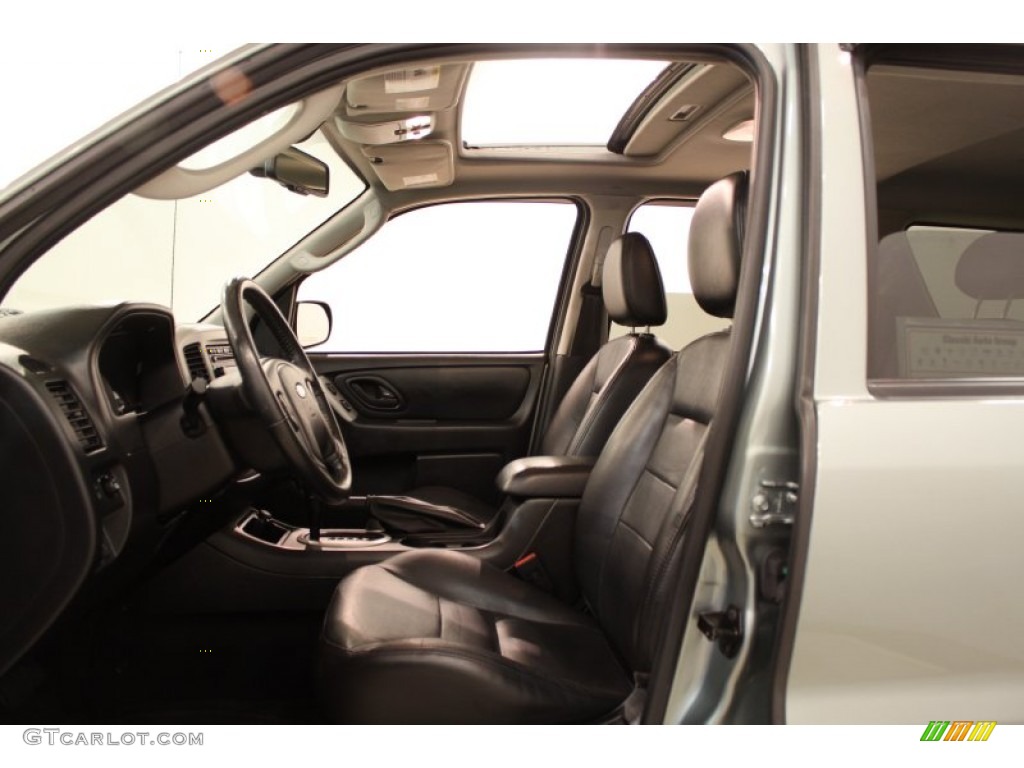 Ebony Black Interior 2006 Ford Escape Limited 4WD Photo #59726475