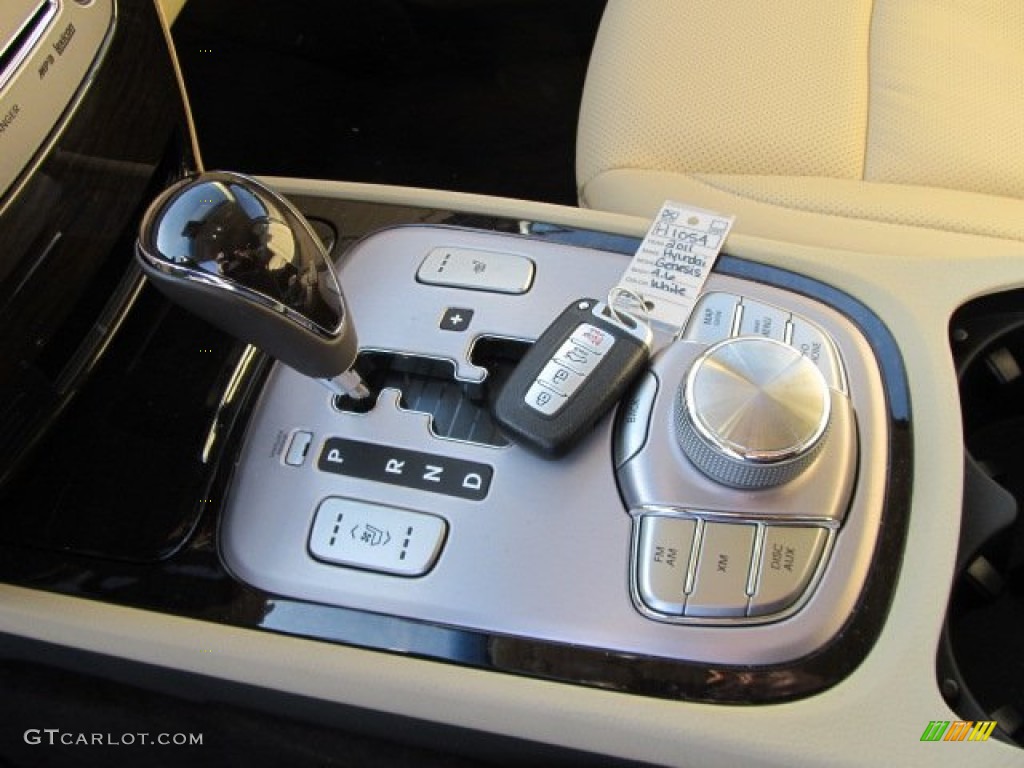 2011 Genesis 4.6 Sedan - White Satin Pearl / Cashmere photo #18