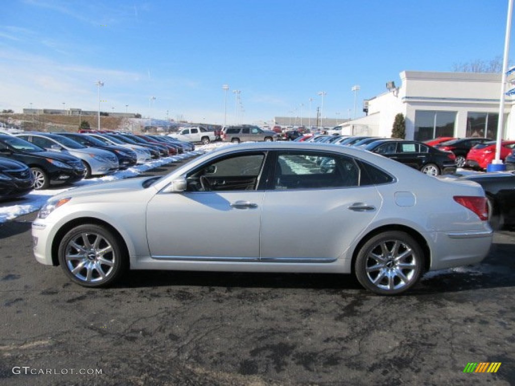 Platinum Metallic 2011 Hyundai Equus Signature Exterior Photo #59726685