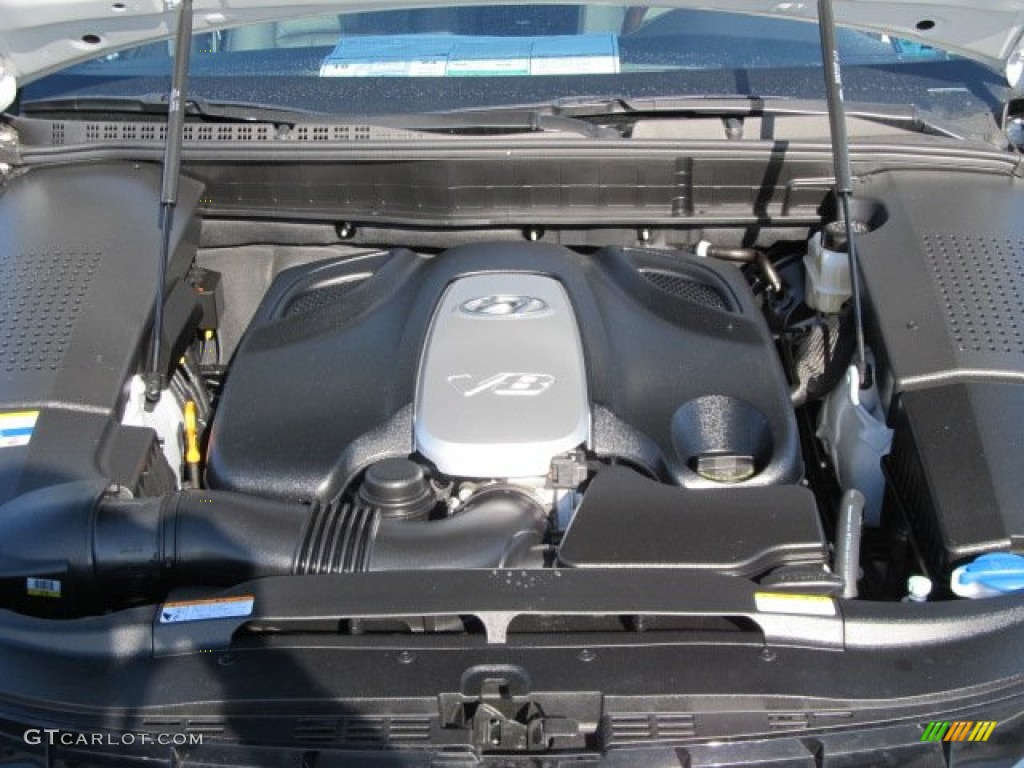 2011 Hyundai Equus Signature 4.6 Liter DOHC 32-Valve D-CVVT V8 Engine Photo #59726732