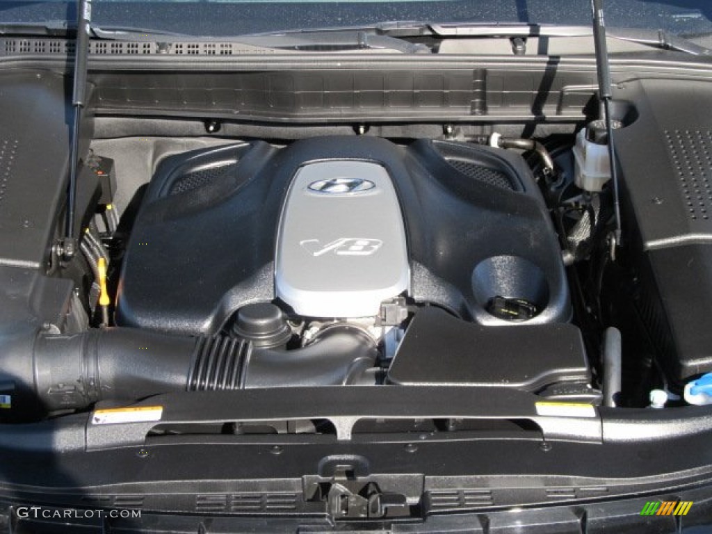 2011 Hyundai Equus Signature 4.6 Liter DOHC 32-Valve D-CVVT V8 Engine Photo #59726939