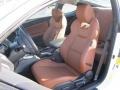 Brown Leather 2011 Hyundai Genesis Coupe 3.8 Grand Touring Interior Color