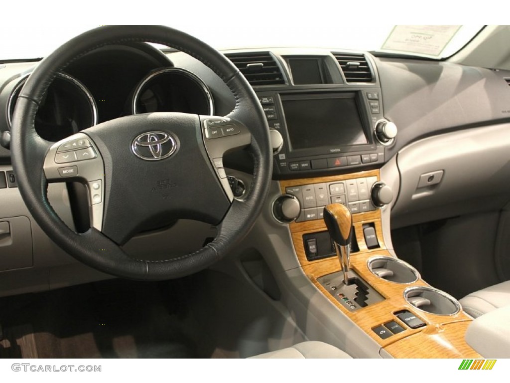 2010 Toyota Highlander Hybrid Limited 4WD Ash Dashboard Photo #59727657
