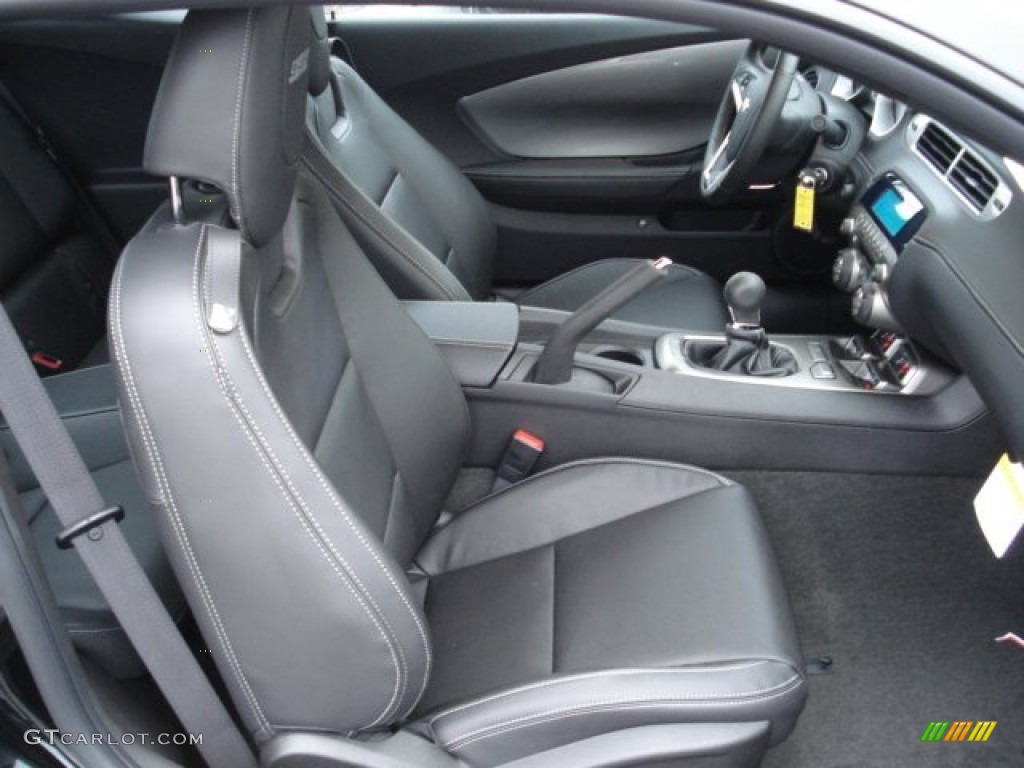 Black Interior 2012 Chevrolet Camaro SS/RS Coupe Photo #59727732