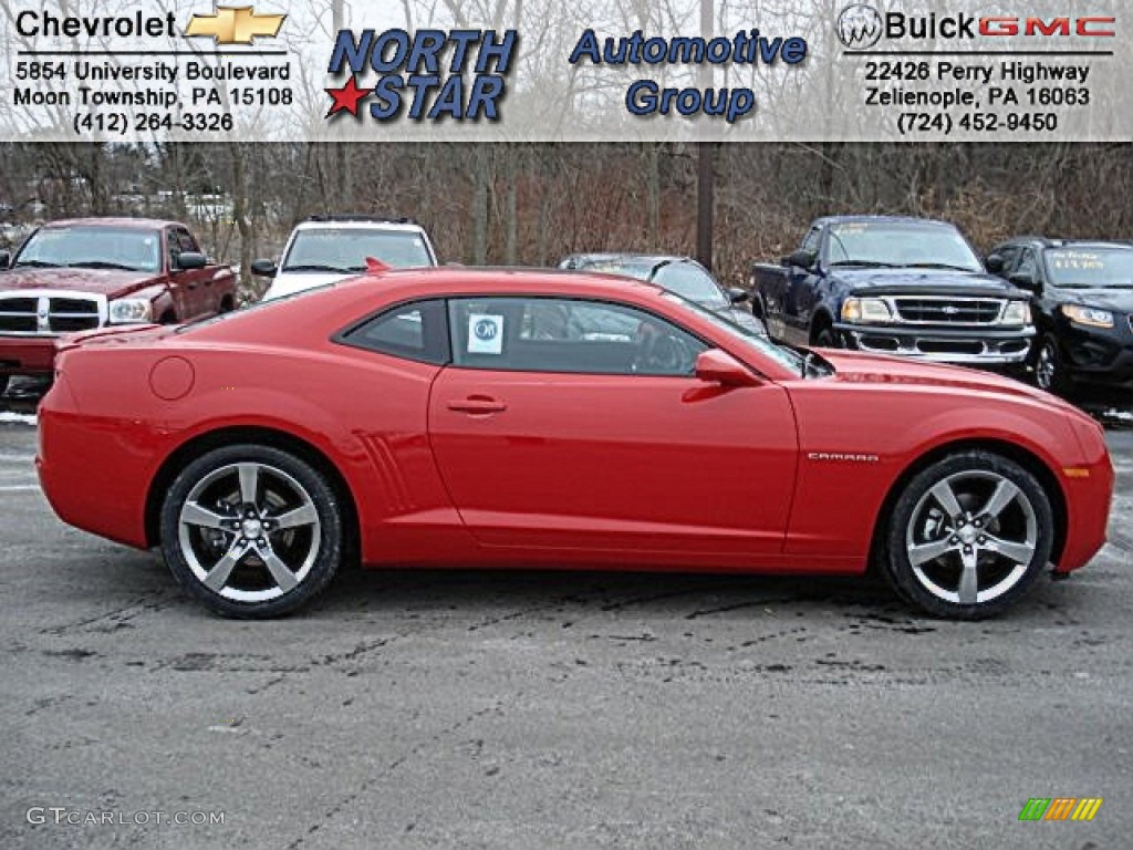 2012 Camaro LT/RS Coupe - Victory Red / Black photo #1