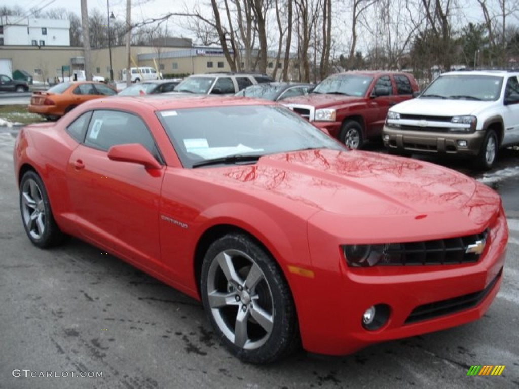 2012 Camaro LT/RS Coupe - Victory Red / Black photo #2