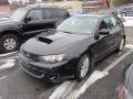 2008 Obsidian Black Pearl Subaru Impreza WRX Wagon  photo #3