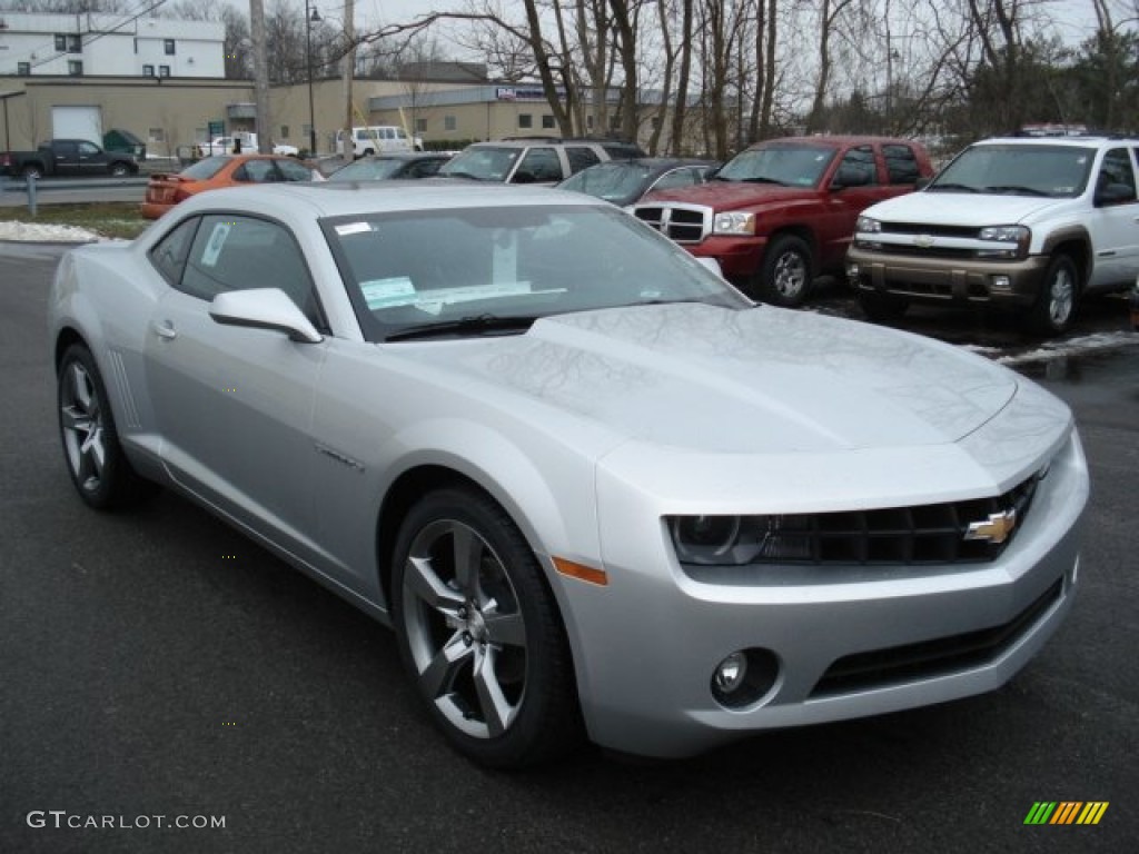 2012 Camaro LT/RS Coupe - Silver Ice Metallic / Black photo #2