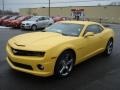 2012 Rally Yellow Chevrolet Camaro SS/RS Coupe  photo #4