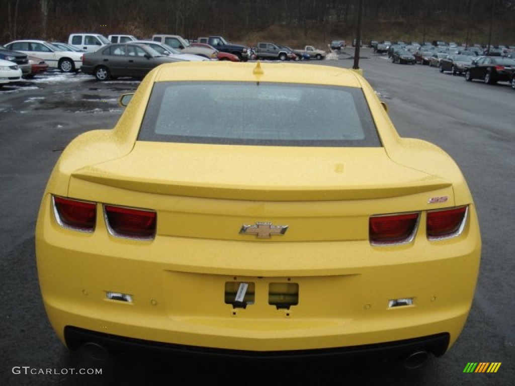2012 Camaro SS/RS Coupe - Rally Yellow / Black photo #7
