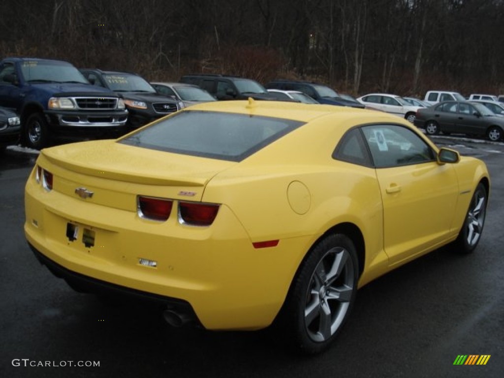 2012 Camaro SS/RS Coupe - Rally Yellow / Black photo #8