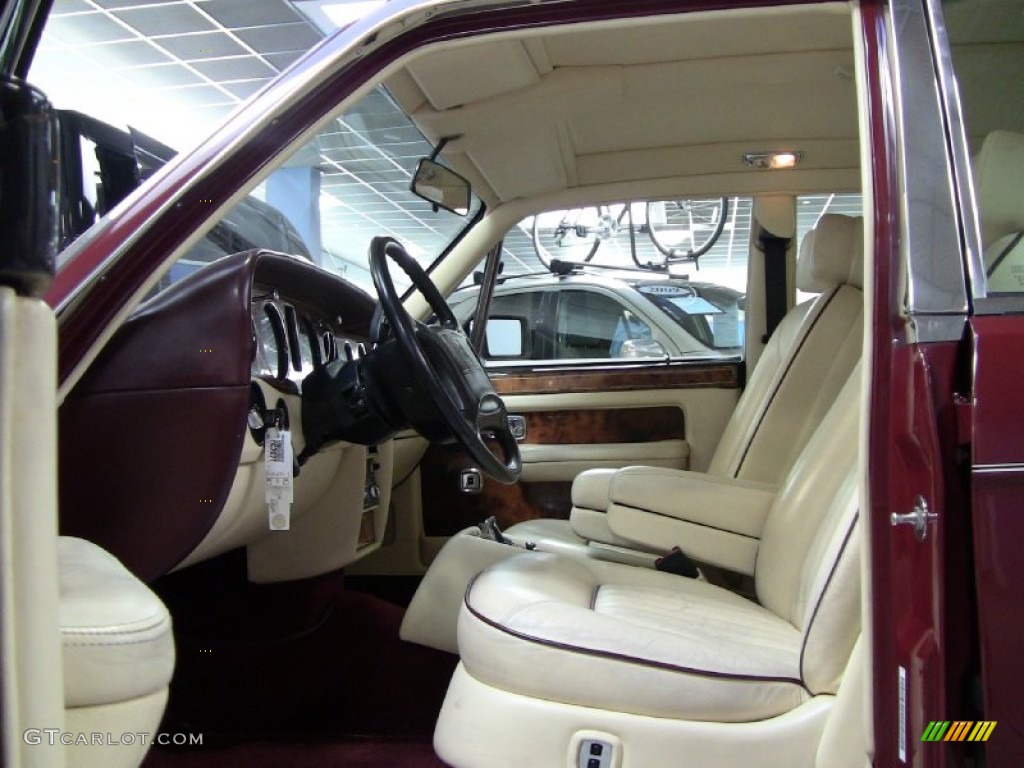 Parchment Interior 1990 Rolls-Royce Silver Spur II Mulliner Photo #59728911