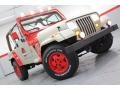 1994 Jurassic Park Tan/Red Jeep Wrangler SE 4x4  photo #3