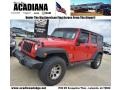 Flame Red - Wrangler Unlimited X 4x4 Photo No. 1