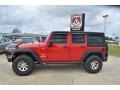 Flame Red - Wrangler Unlimited X 4x4 Photo No. 2