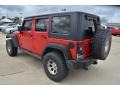 Flame Red - Wrangler Unlimited X 4x4 Photo No. 3