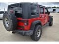 Flame Red - Wrangler Unlimited X 4x4 Photo No. 6