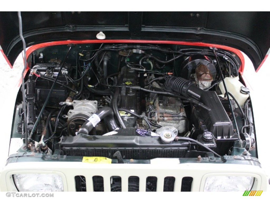 1994 Jeep Wrangler SE 4x4 4.0 Liter OHV 12-Valve Inline 6 Cylinder Engine Photo #59730168