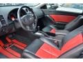 Red 2011 Nissan Altima 3.5 SR Coupe Interior Color
