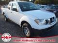 2012 Avalanche White Nissan Frontier S King Cab  photo #1