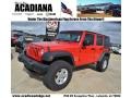 Flame Red - Wrangler Unlimited X 4x4 Photo No. 1
