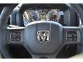Dark Slate Gray 2012 Dodge Ram 1500 Laramie Crew Cab Steering Wheel