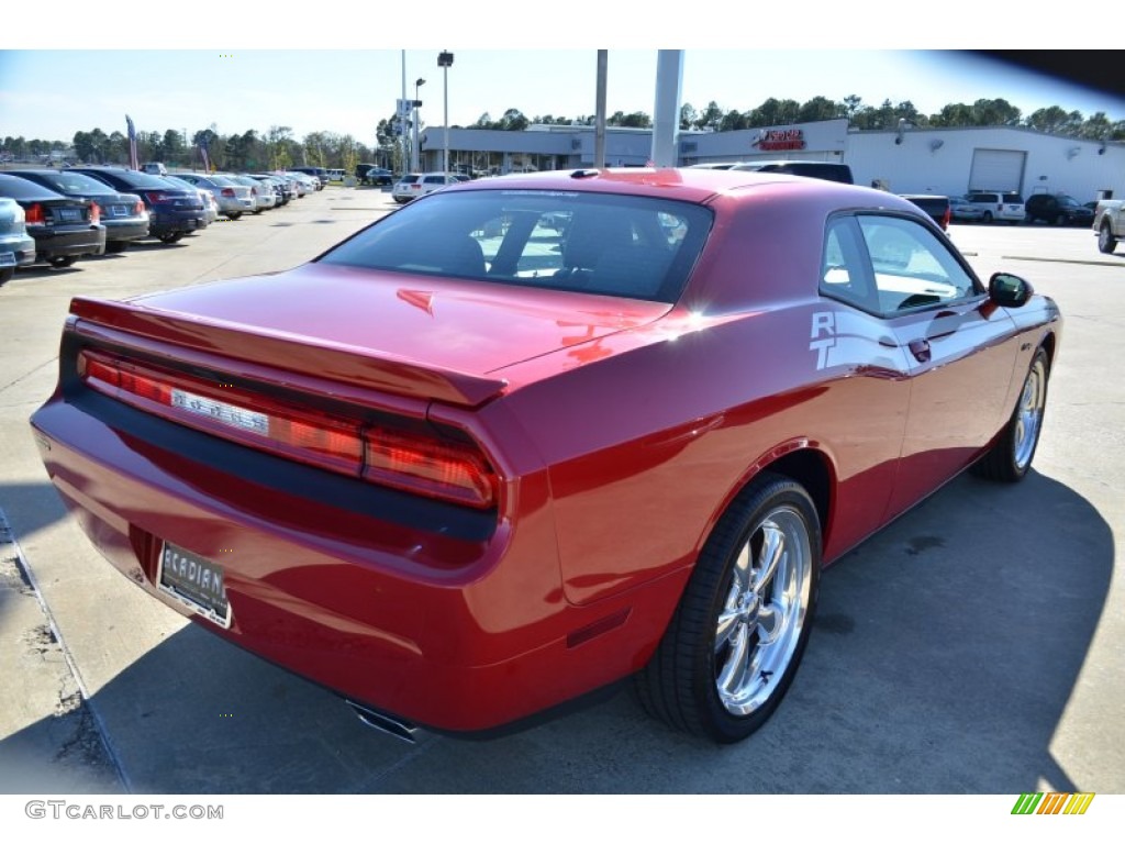 2011 Challenger R/T Classic - Redline 3-Coat Pearl / Dark Slate Gray photo #5