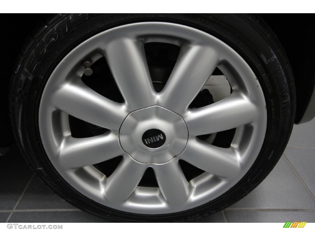 2007 Cooper S Hardtop - Sparkling Silver Metallic / Lounge Carbon Black photo #9