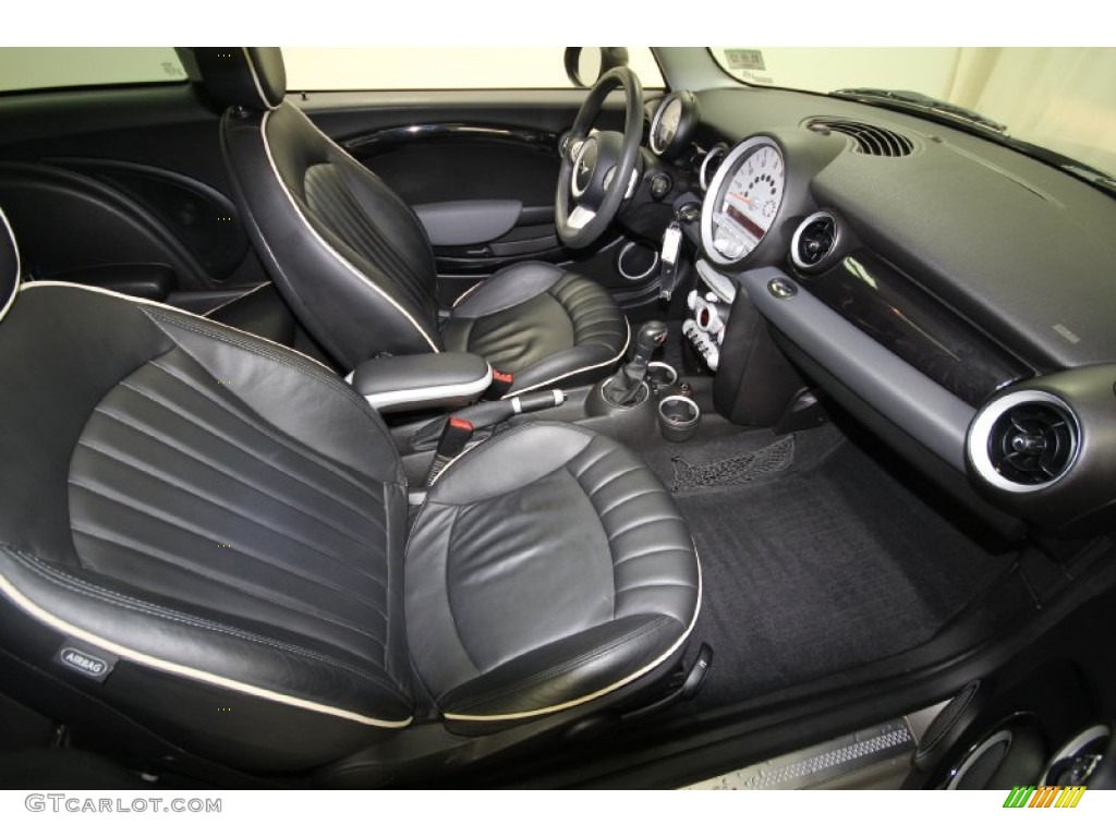 2007 Cooper S Hardtop - Sparkling Silver Metallic / Lounge Carbon Black photo #36