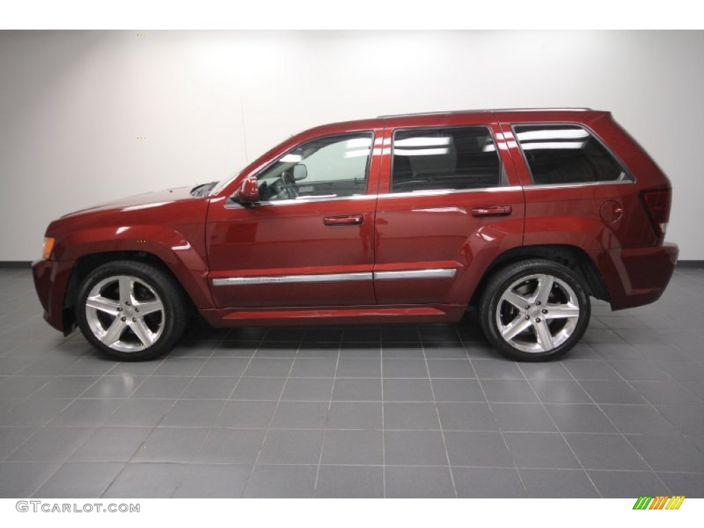 Red Rock Crystal Pearl 2007 Jeep Grand Cherokee SRT8 4x4 Exterior Photo #59736807