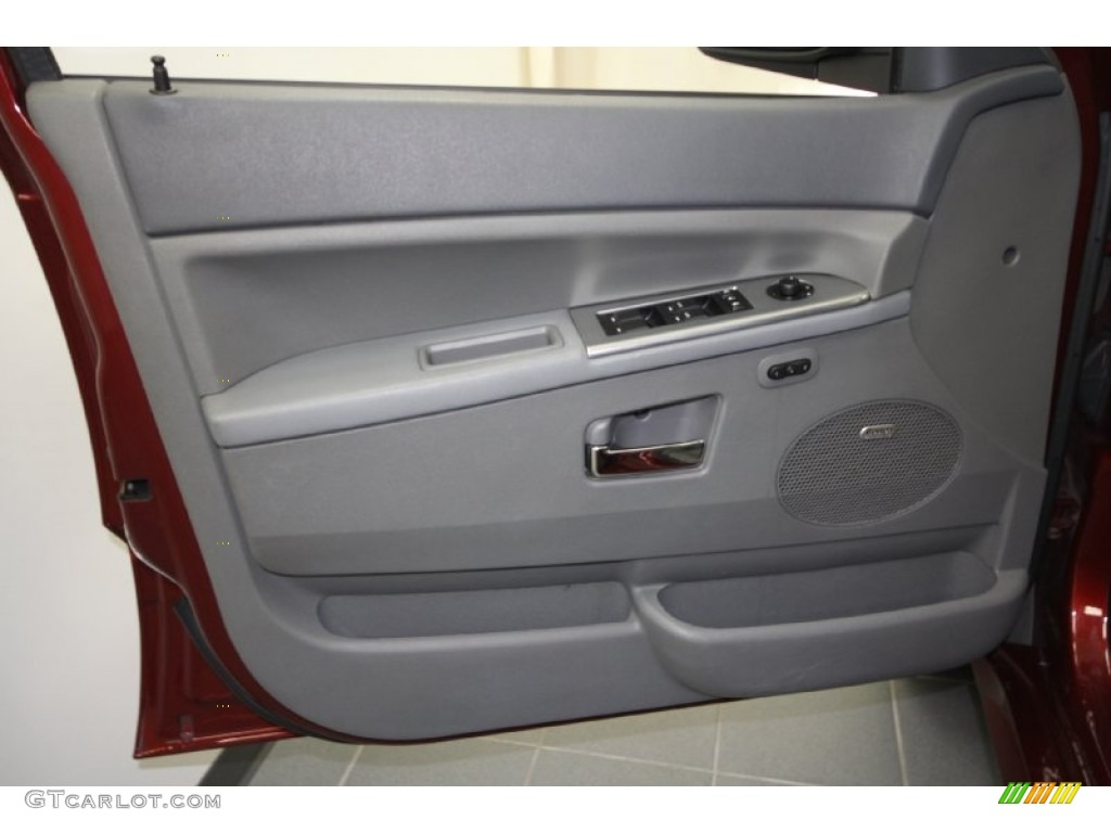 2007 Jeep Grand Cherokee SRT8 4x4 Medium Slate Gray Door Panel Photo #59736849